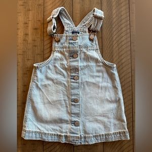 Gap Denim Overall Dress 2T